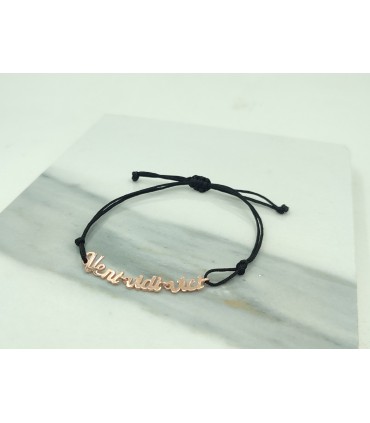 veni vidi vici rose bileklik