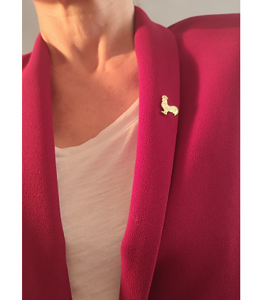 gümüş horoz rozet